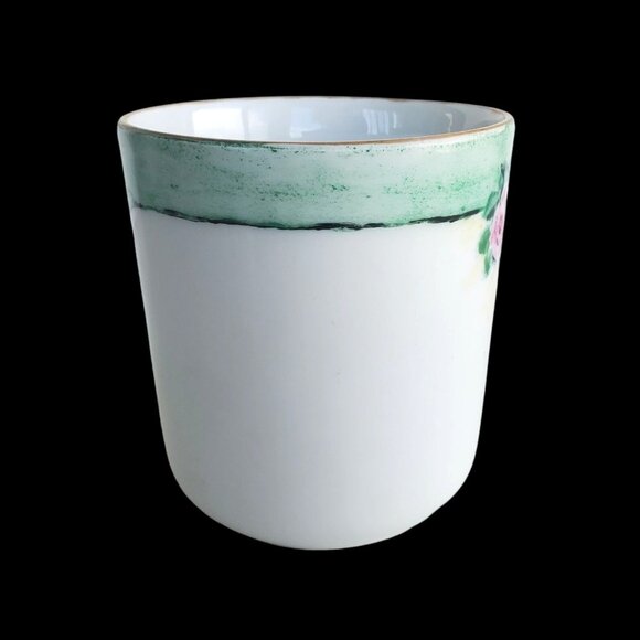 Vintage German Cup Hand Painted Arzberg With Gold Handle & Floral Design - Picture 5 of 10